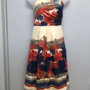 Outback Red strapless dress